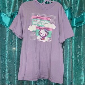 Lilac hello kitty T-shirt
